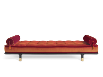WOODSTOCK - Tufted upholstered velvet day bed by ETRO Home Interiors - view 2